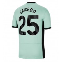 Chelsea Moises Caicedo #25 Rezervni Dres 2023-24 Kratak Rukav